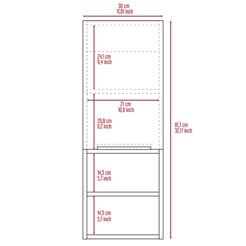 Medicine Cabinet  Hazelton,Bathroom, Smokey Oak Finish-8